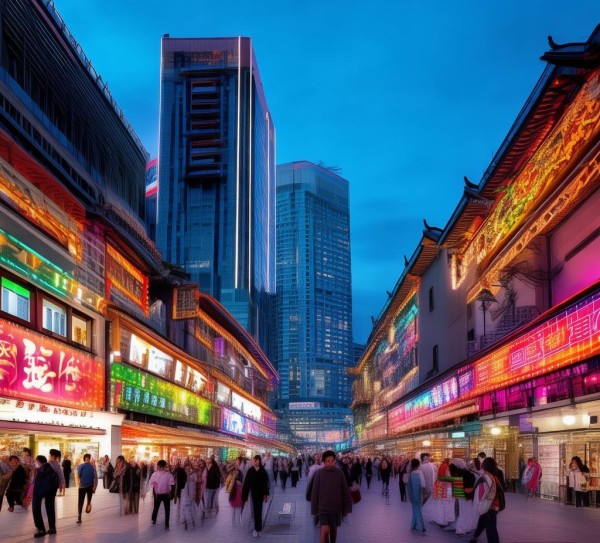 昆明东部商贸城，城市之光与商业智慧的完美结合