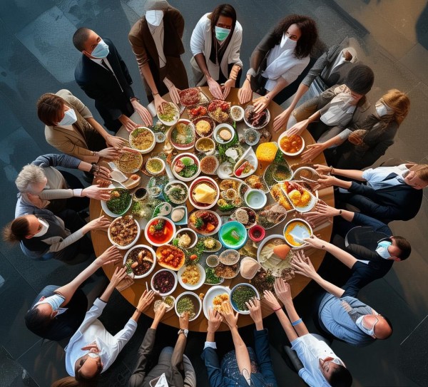 疫情期间餐饮商贸合作，危机中凝聚的文明力量